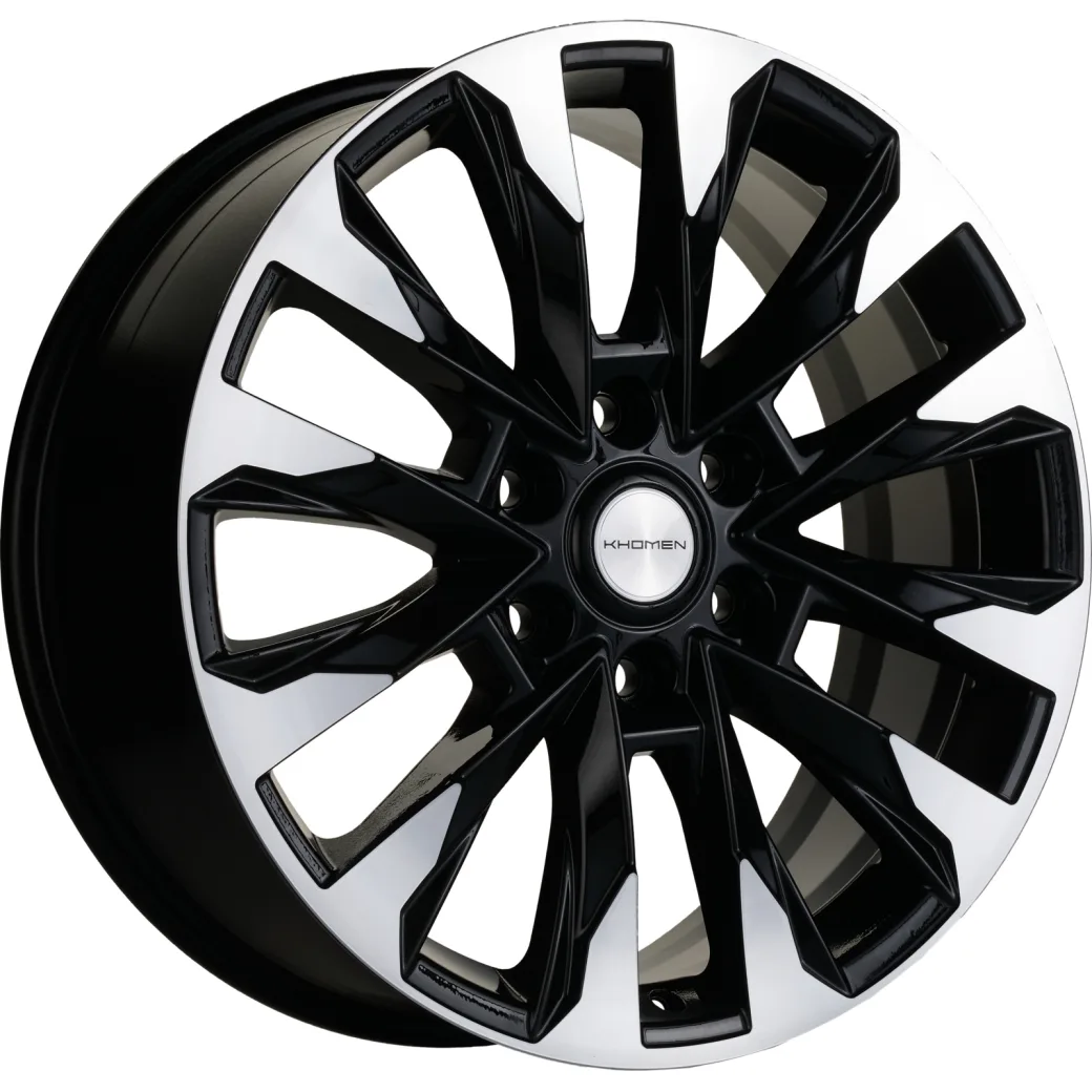 Khomen Wheels 8x20/6x139,7 ET45 D95,1 KHW2010 (LC 300 Tuning) Black-FP