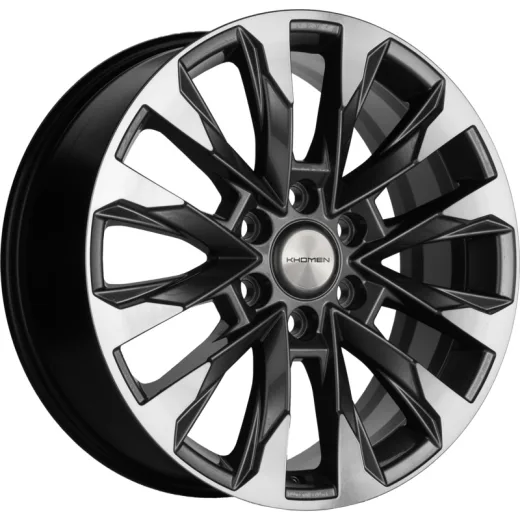 Khomen Wheels 8x20/6x139,7 ET38 D67,1 KHW2010 (Pajero IV) Gray-FP