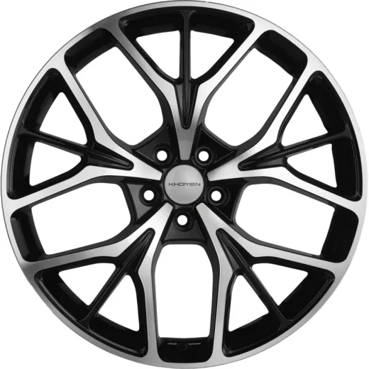 Khomen Wheels 8x20/5x108 ET33 D60,1 KHW2012 (OMODA C5) Black-FP