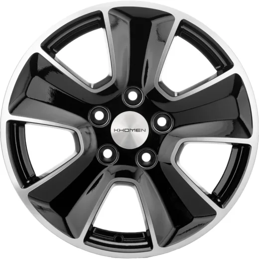 Khomen Wheels 6,5x16/5x114,3 ET50 D66,1 KHW1601 (Renault/Nissan) Black-FP