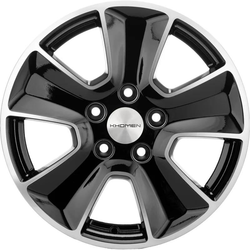 Khomen Wheels 6,5x16/5x114,3 ET50 D67,1 KHW1601 (Huyndai/Kia) Black-FP
