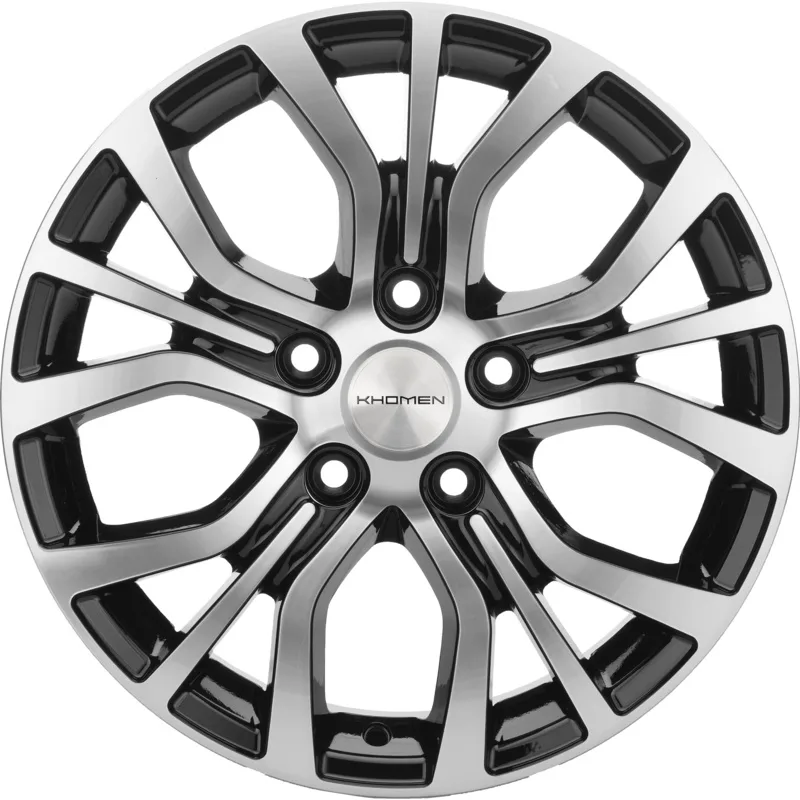 Khomen Wheels 6,5x16/5x112 ET40 D66,6 KHW1608 (Actyon) Black-FP