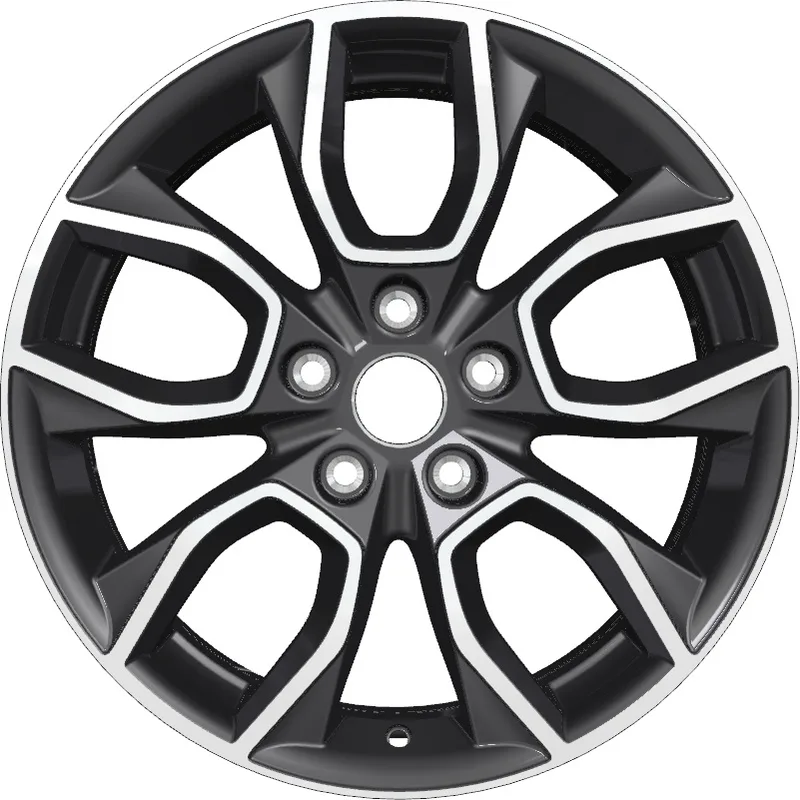 Khomen Wheels 7x17/5x114,3 ET48,5 D67,1 KHW1713 (Sportage) Black-FP