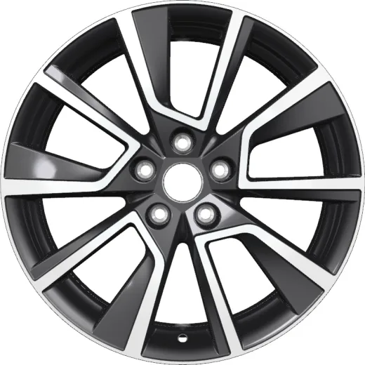Khomen Wheels 7x18/5x114,3 ET35 D66,1 KHW1802 (Koleos) Black-FP