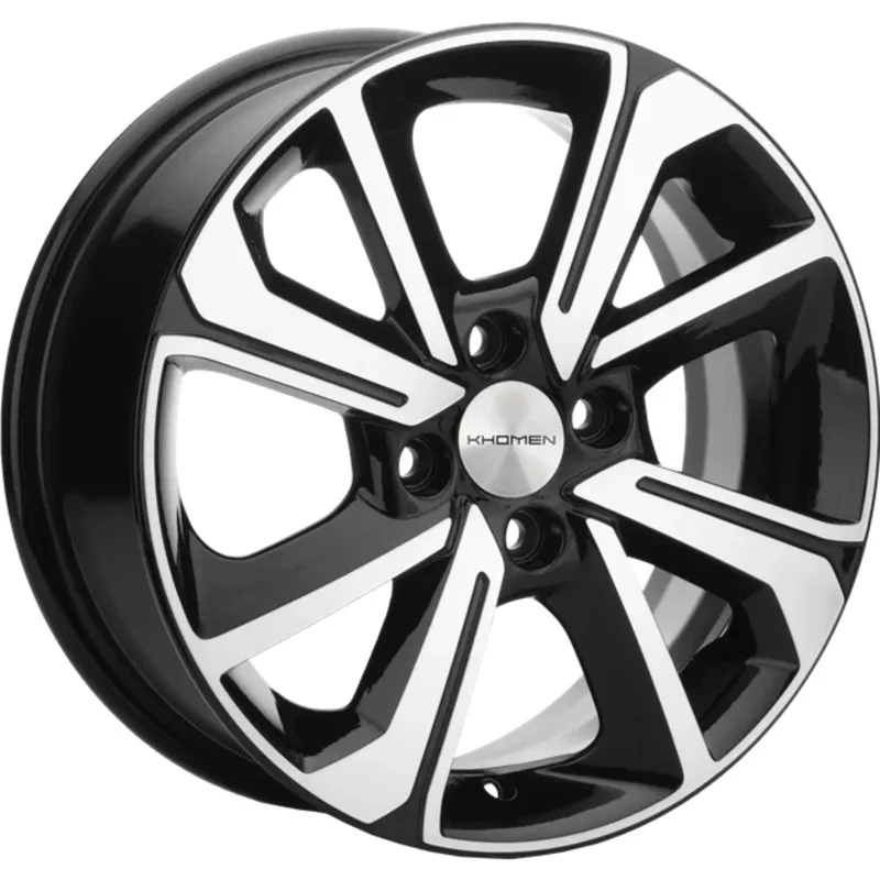 Khomen Wheels 6x15/4x100 ET40 D60,1 KHW1501 (Logan/Sandero/Xray) Black-FP