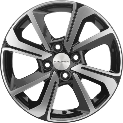 Khomen Wheels 6x15/4x100 ET37 D60,1 KHW1501 (XRay) Black-FP