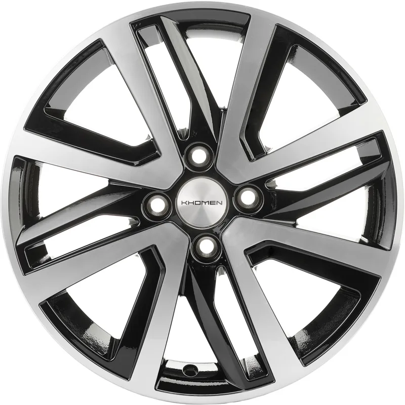 Khomen Wheels 6x16/4x100 ET37 D60,1 KHW1609 (Stepway) Black-FP