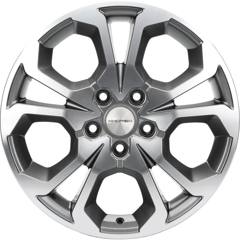 Khomen Wheels 6,5x17/5x114,3 ET50 D66,1 KHW1711 (Arkana/Kaptur) Gray-FP