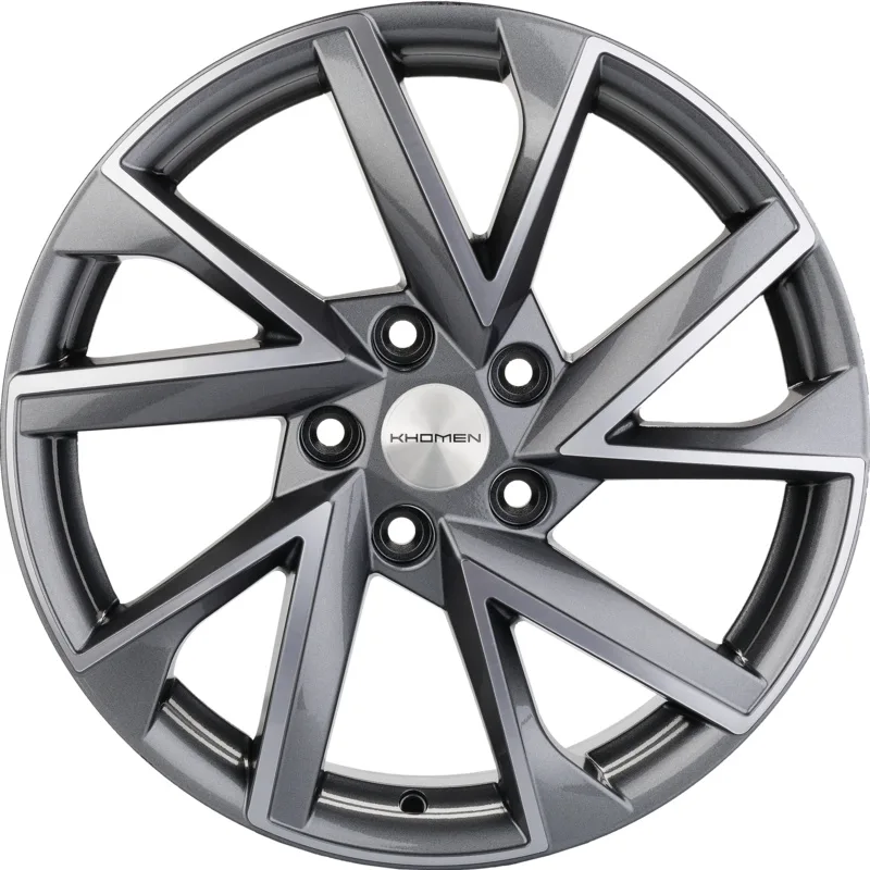 Khomen Wheels 7x17/5x114,3 ET45 D67,1 KHW1714 (CX-5/i40/X-Trail) Gray-FP