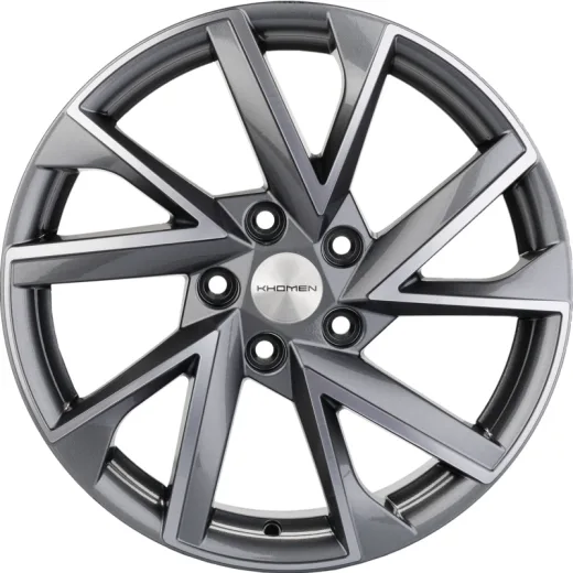 Khomen Wheels 7x17/5x114,3 ET45 D67,1 KHW1714 (CX-5/i40/X-Trail) Gray-FP