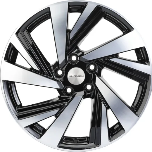 Khomen Wheels 7,5x18/5x114,3 ET50 D67,1 KHW1801 (Optima/Seltos) Black-FP