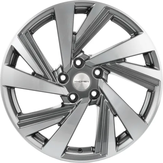Khomen Wheels 7,5x18/5x114,3 ET45 D66,1 KHW1801 (Teana/X-trail) Gray-FP