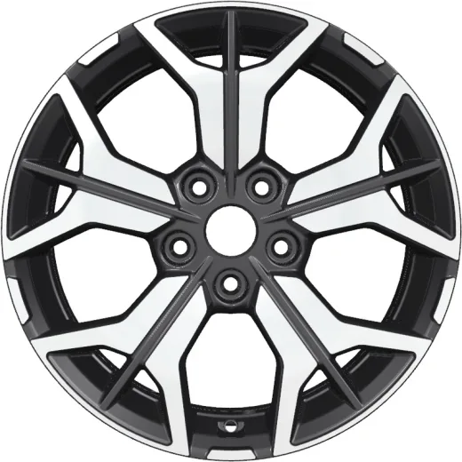 Khomen Wheels 7x17/5x114,3 ET39 D60,1 KHW1715 (RAV4) Black-FP