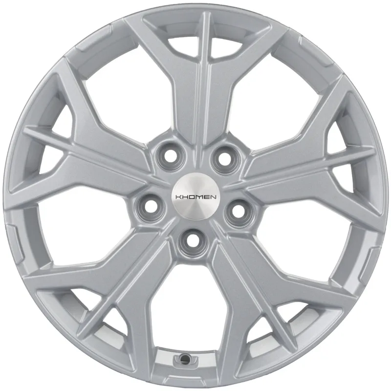 Khomen Wheels 7x17/5x112 ET40 D57,1 KHW1715 (Kodiaq/Tiguan) F-Silver