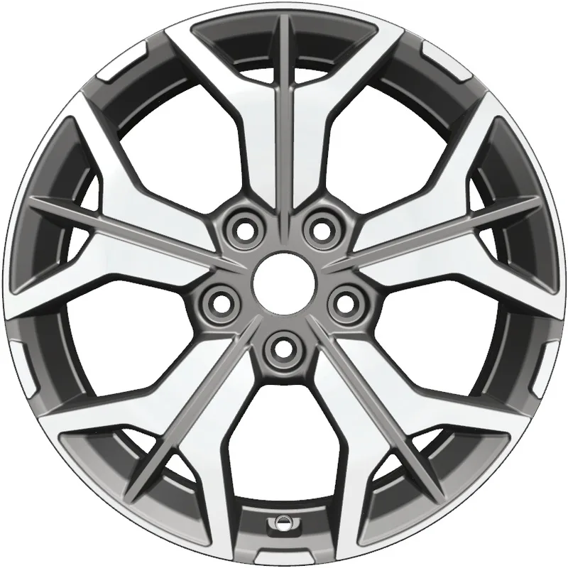 Khomen Wheels 7x17/5x112 ET40 D57,1 KHW1715 (Kodiaq/Tiguan) Gray-FP