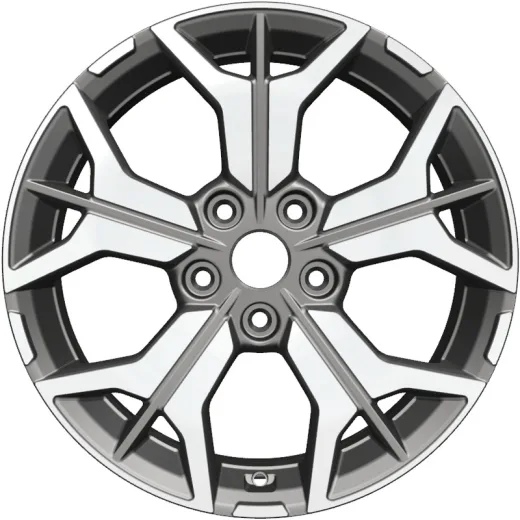 Khomen Wheels 7x17/5x112 ET40 D57,1 KHW1715 (Kodiaq/Tiguan) Gray-FP