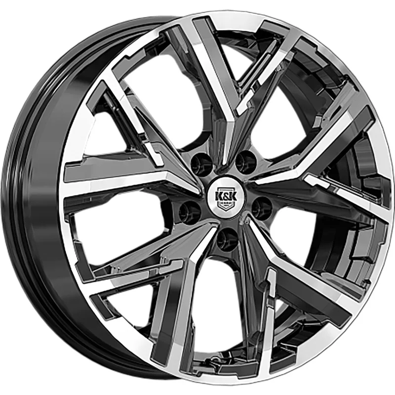 K&K 6,5x18/5x108 ET33 D60,1 Айона (КС1169) Алмаз черный