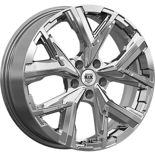K&K 6,5x18/5x114,3 ET40 D66,6 Айона (КС1169) Дарк платинум