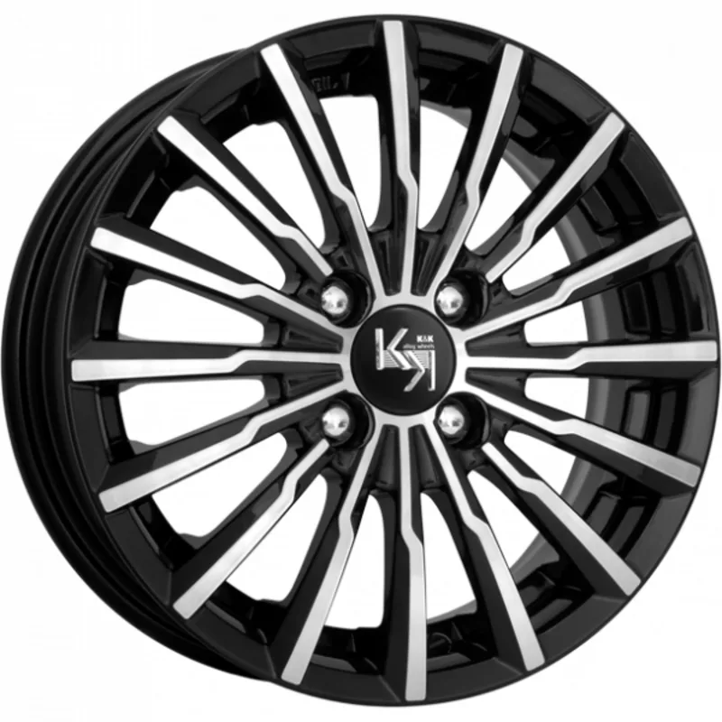 K&K 7x17/5x110 ET51 D67,1 Акцент-оригинал (КС562) Алмаз черный