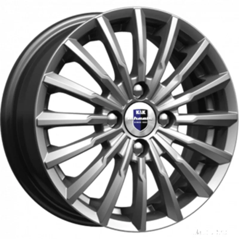 K&K 5,5x14/4x100 ET39 D67,1 Акцент (КС641) Дарк платинум