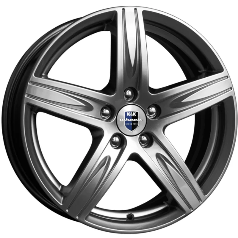 K&K 6,5x16/5x114,3 ET47 D66,1 Андорра-оригинал (КС454) Дарк платинум