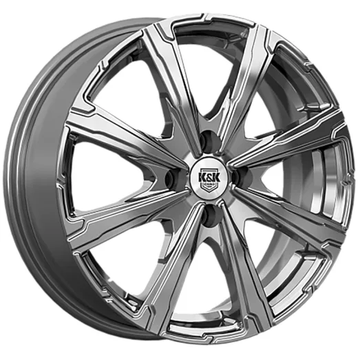 K&K 6x16/4x100 ET41 D60,1 Арагац (КС1214) Дарк платинум