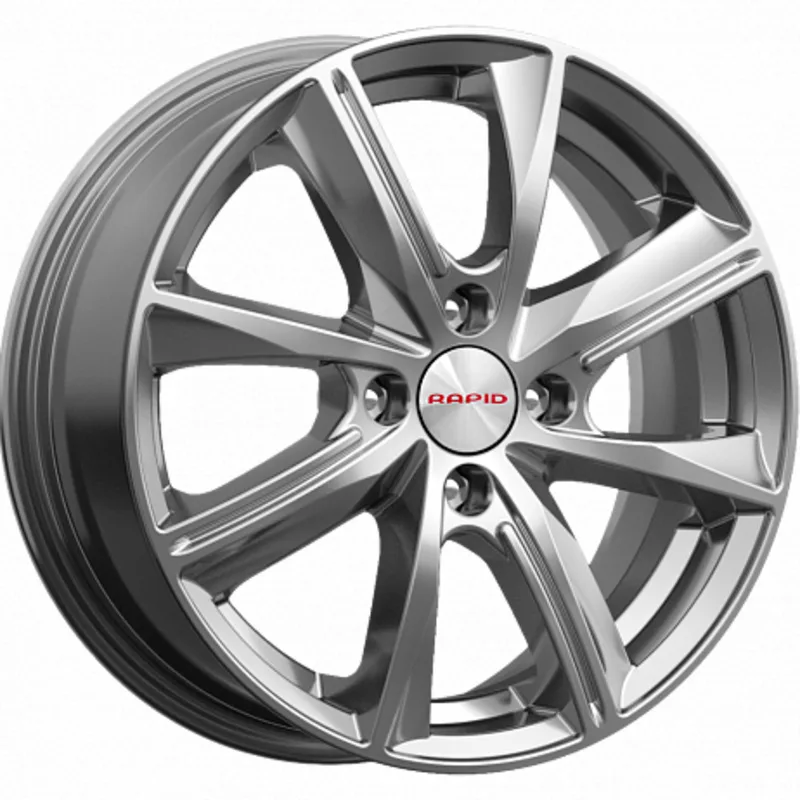 K&K 6x15/4x100 ET40 D60,1 Арнар-оригинал (КС890) Дарк платинум
