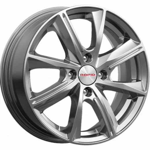 K&K 6x15/4x100 ET40 D60,1 Арнар-оригинал (КС890) Дарк платинум