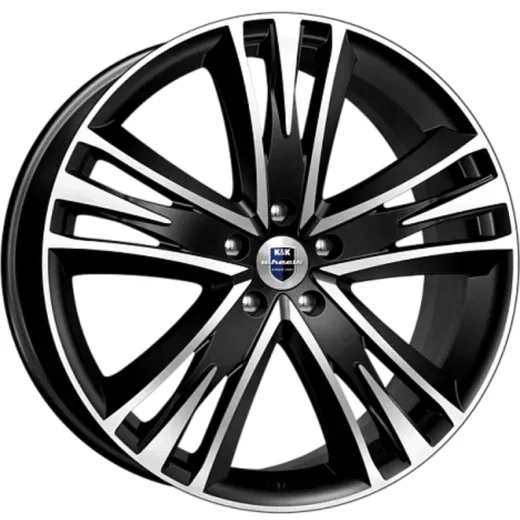 K&K 8,5x20/5x112 ET43 D66,6 Атлас (КС661M) Алмаз черный
