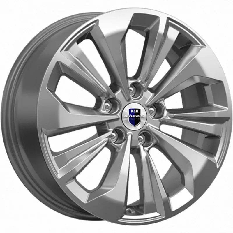 K&K 7x17/5x114,3 ET50 D67,1 Авиор (КС936) Дарк платинум