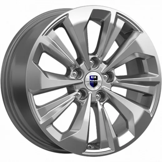 K&K 7x17/5x114,3 ET50 D67,1 Авиор (КС936) Дарк платинум
