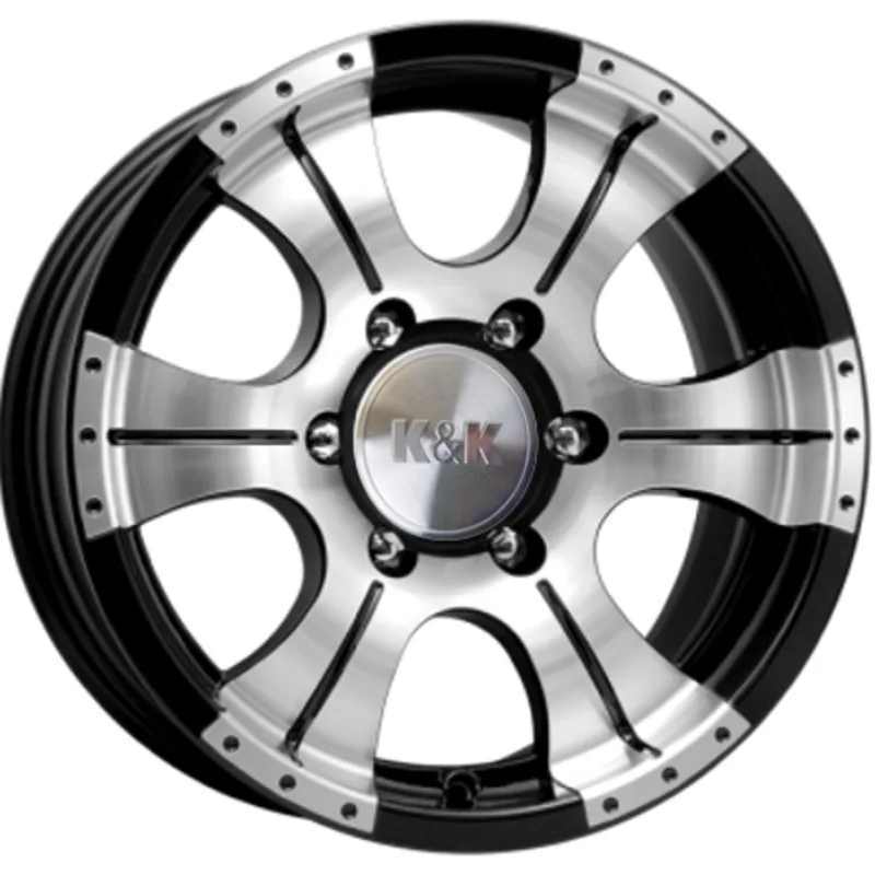 K&K 8x16/6x139,7 ET20 D108,5 Байконур (КС465М) Алмаз черный
