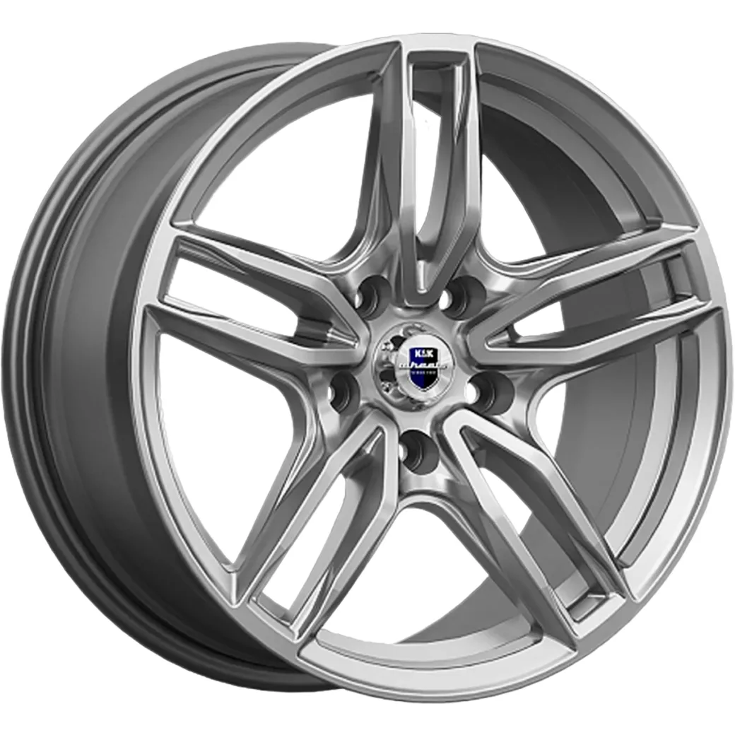 K&K 8x17/5x120 ET34 D72,6 Бартон (КС1110) Дарк платинум