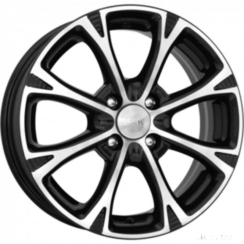 K&K 6x15/4x108 ET23 D65,1 Блюз-оригинал (КС606) Алмаз черный