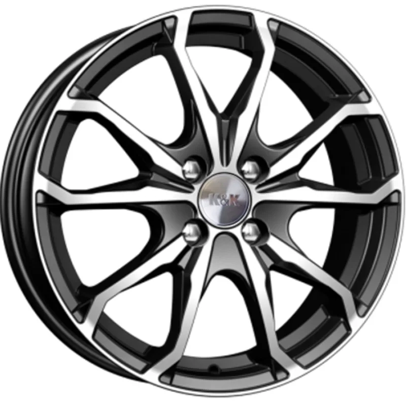 K&K 6x16/4x98 ET35 D58,5 Brent (КС733) Алмаз черный