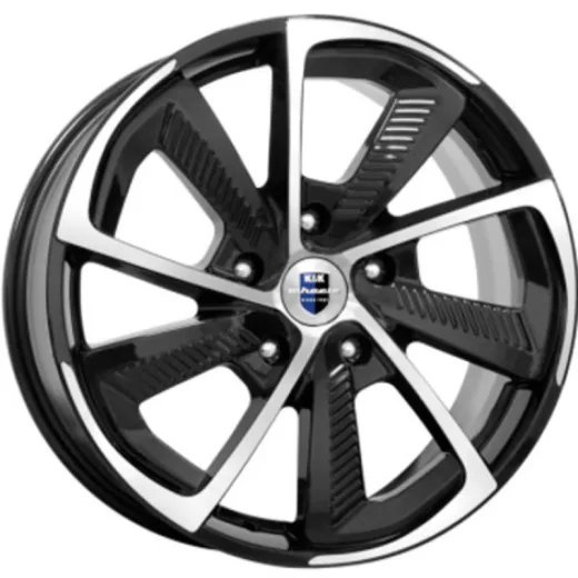 K&K 8x18/5x115 ET44 D70,2 C.T.G. (КС687) Алмаз черный