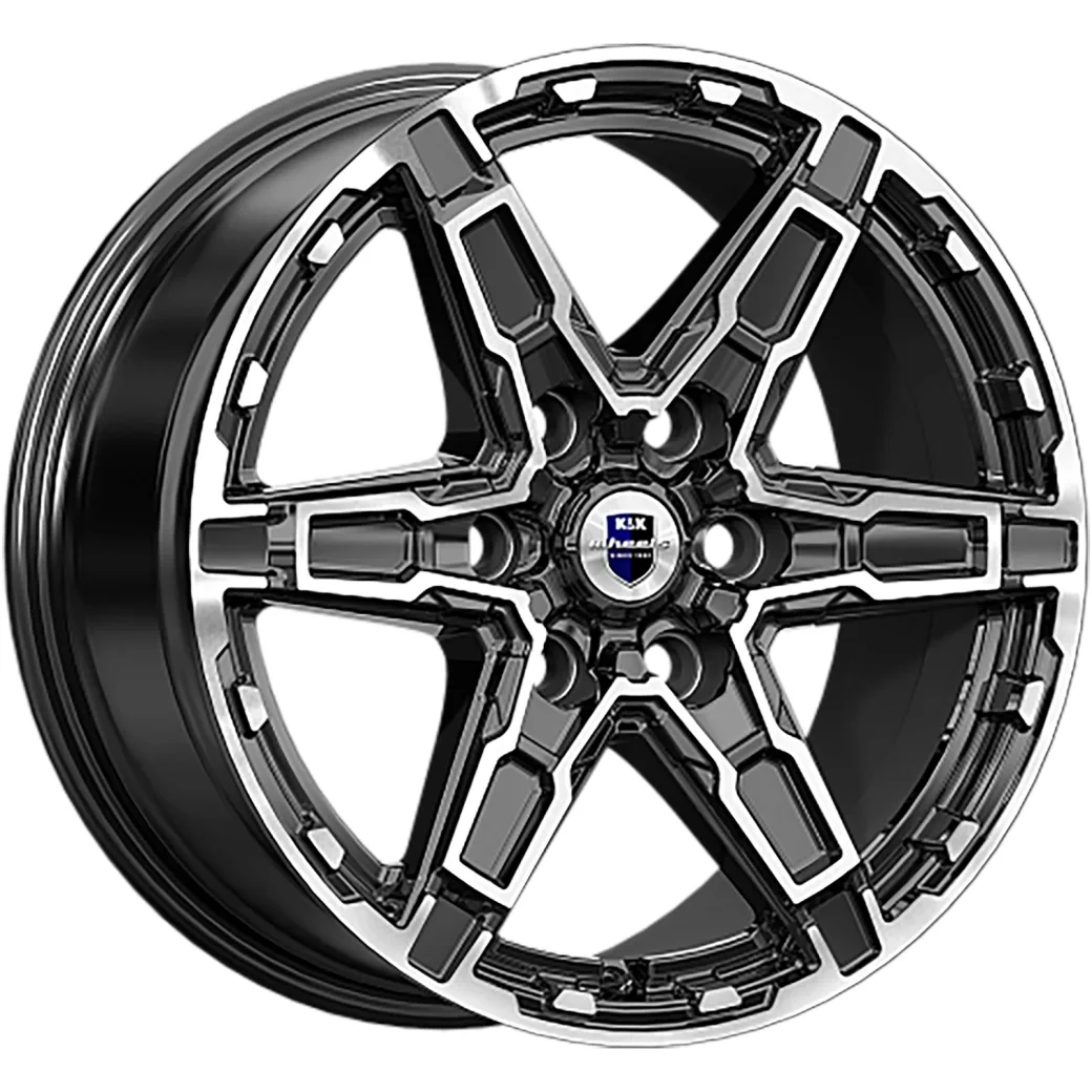 K&K 8x18/6x139,7 ET42 D75,1 Дистрикт (КС1159) Алмаз черный
