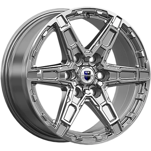 K&K 8x18/6x139,7 ET36 D100,1 Дистрикт (КС1159) Дарк платинум