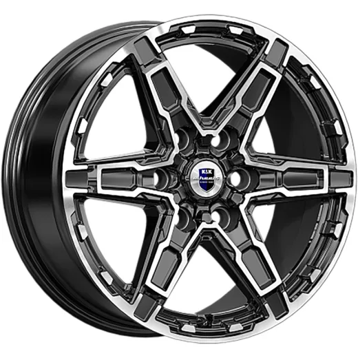K&K 8x18/6x139,7 ET42 D100,1 Дистрикт (КС1159) Алмаз черный
