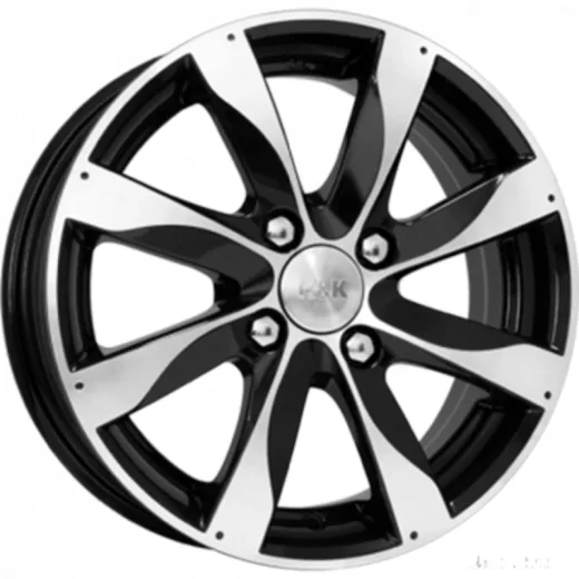 K&K 5,5x14/4x98 ET40 D58,5 Джемини (КС480) Алмаз черный