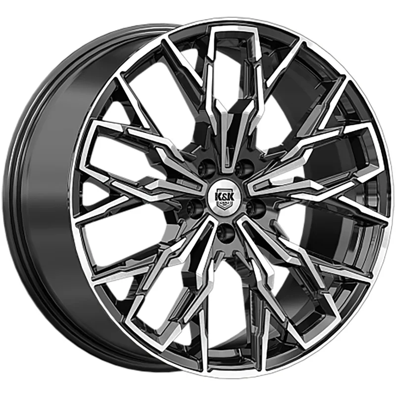 K&K 9x20/5x114,3 ET35 D60,1 Элерон (КС1168) Алмаз черный