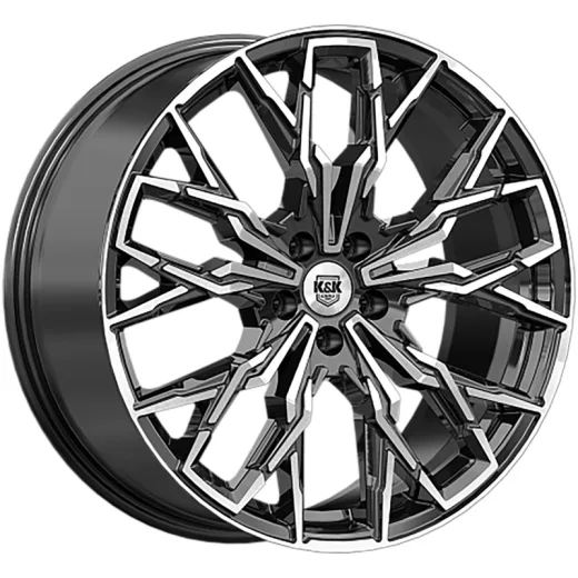 K&K 9x20/5x114,3 ET35 D60,1 Элерон (КС1168) Алмаз черный