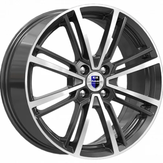 K&K 7x17/5x114,3 ET40 D67,1 Эрфурт (КС898) Алмаз черный