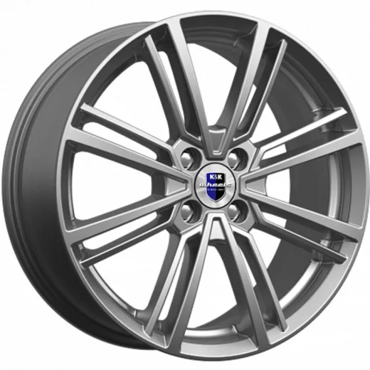 K&K 7x17/5x112 ET40 D57,1 Эрфурт (КС898) Дарк платинум
