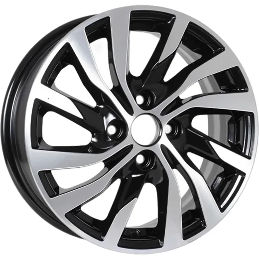 K&K 6x16/4x100 ET41 D60,15 Fenix (Vesta) (КС734) Алмаз черный