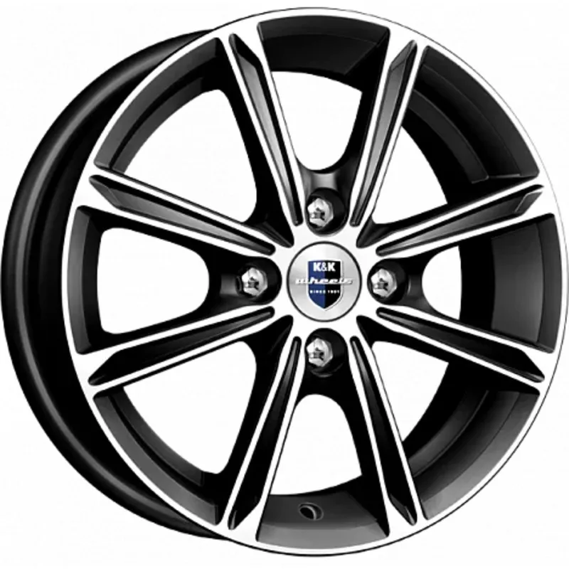 K&K 5x14/4x98 ET35 D58,5 Флэш (КС698) Алмаз черный
