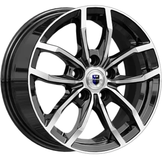 K&K 6,5x15/5x112 ET43 D57,1 Фрост (КС1048) Алмаз черный