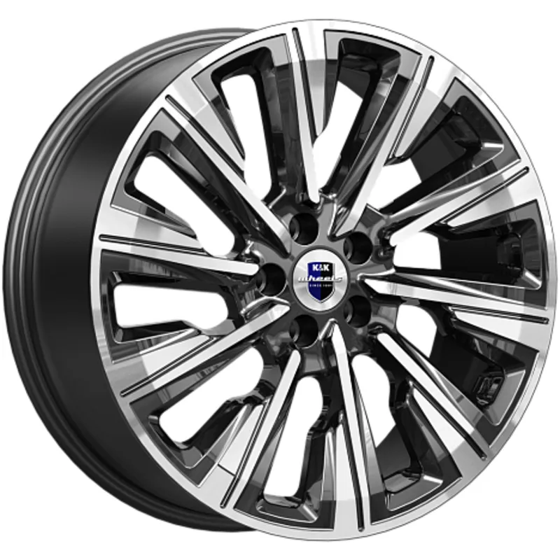 K&K 7,5x19/5x114,3 ET40 D64,1 Галего (КС1039) Алмаз черный