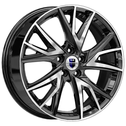 K&K 6,5x18/5x108 ET33 D60,1 Кайлас (КС1054) Алмаз черный
