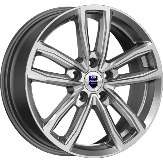 K&K 6,5x17/5x114,3 ET45 D67,1 Каланг (КС1086) Дарк платинум